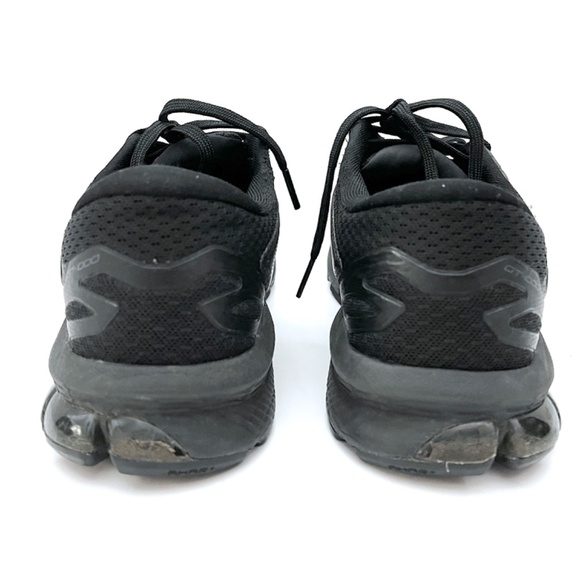 ASICS GT-1000 Running Shoes Triple Black - Picture 12 of 13